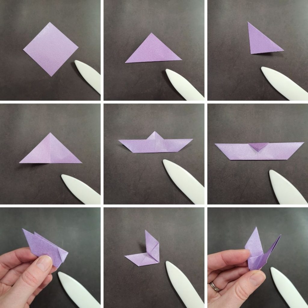 Tutorial: Simple origami bat – The Craft Fantastic